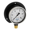 Bourdon tube pressure gauge Type 933 brass/plastic R63 measuring range -1 - 1,5 bar process connection brass 1/4"BSPP